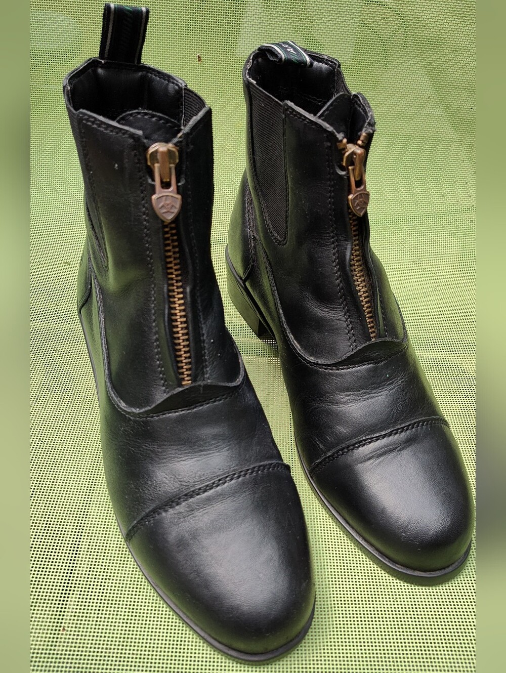 Ariat Devon IV Paddock Leather Riding Boots, Women's Sz7 Or Youth 5 - Picture 6 of 10